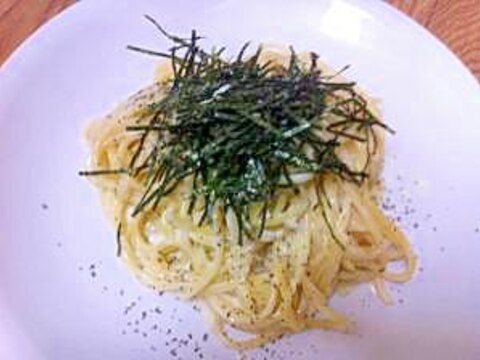 意外に美味い！わさびクリームパスタ